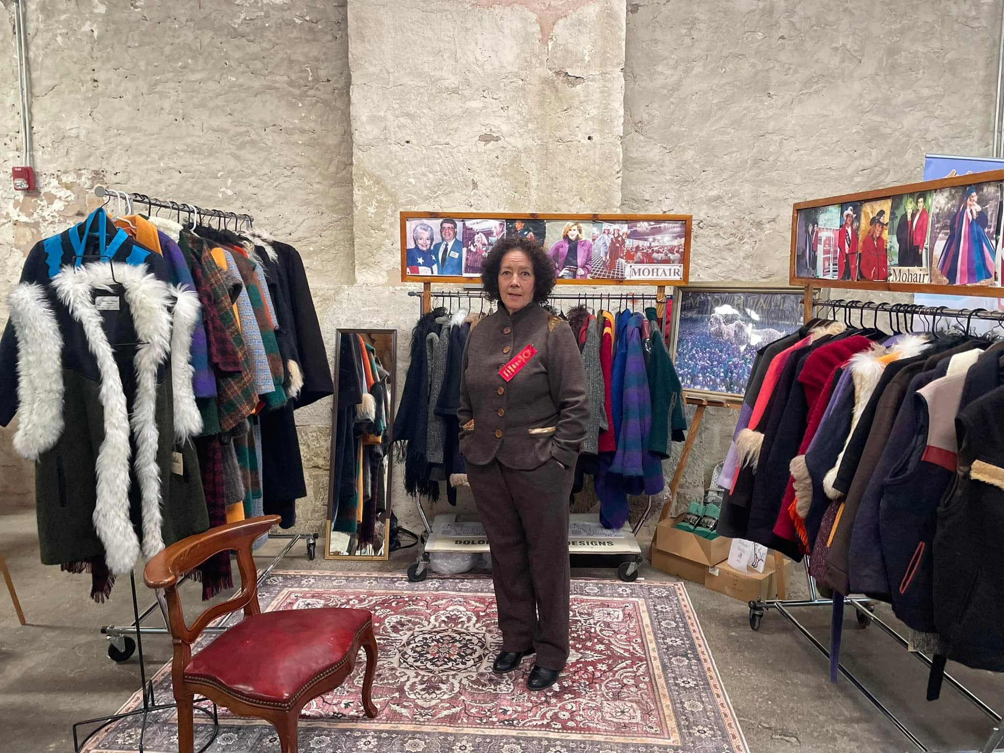 Mohair Designer Dolores Vernor of Delores Unique Designs