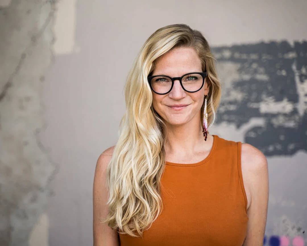 Portrait of artist Britt Johnson