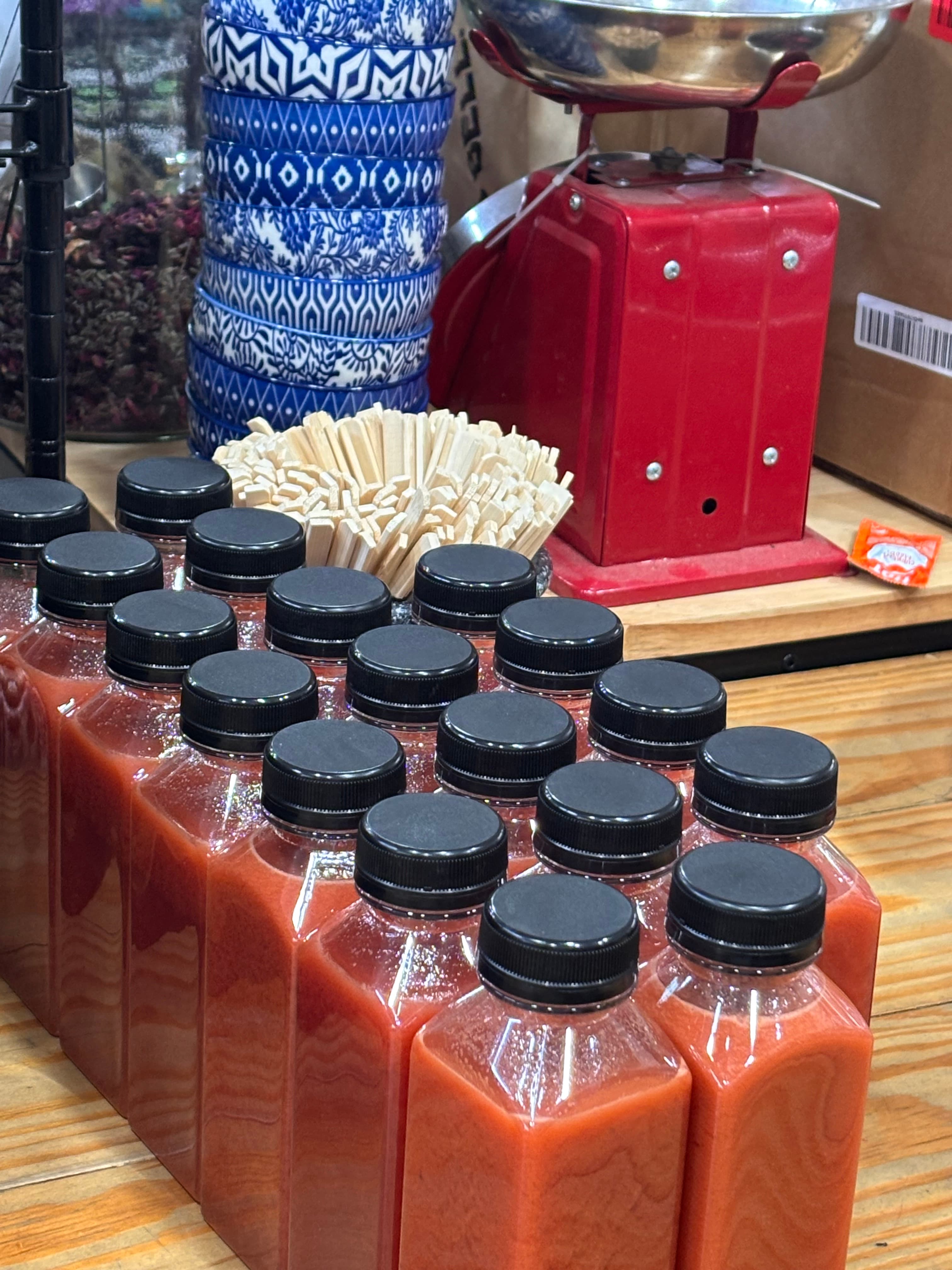 Fresh pressed juices by Cottle Farmstead